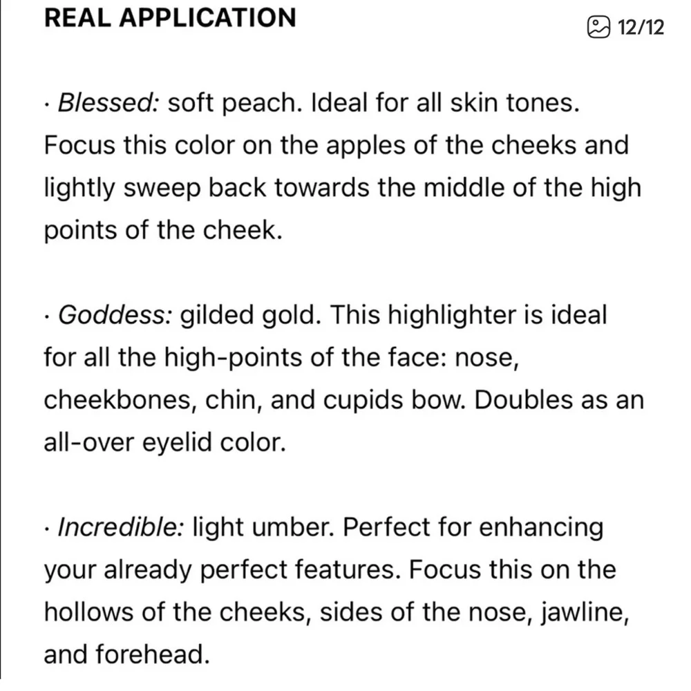 RealHer Cheek Trio Palette - Pink, Gold, Brown